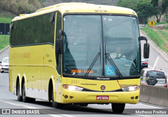 Viação Itapemirim 5521 na cidade de Barra Mansa, Rio de Janeiro, Brasil, por Matheus Freitas. Número da foto: #10920554.