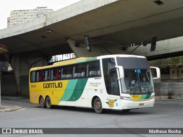 Empresa Gontijo de Transportes 11970 na cidade de Belo Horizonte, Minas Gerais, Brasil, por Matheus Rocha. Número da foto: #10921028.