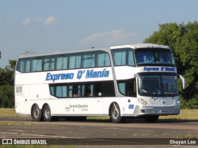 Expreso Q' Mania 09 na cidade de Eldorado do Sul, Rio Grande do Sul, Brasil, por Shayan Lee. ID da foto: 10997301.