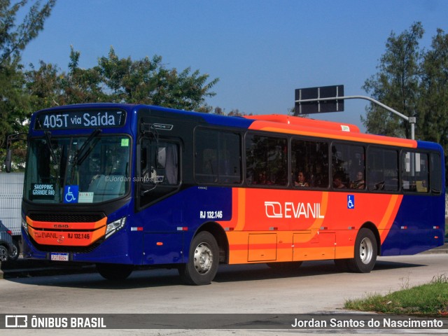Evanil Transportes e Turismo RJ 132.146 na cidade de Rio de Janeiro, Rio de Janeiro, Brasil, por Jordan Santos do Nascimento. Número da foto: #10996708.