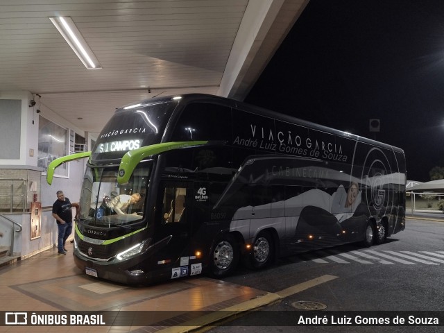 Viação Garcia 86059 na cidade de Pardinho, São Paulo, Brasil, por André Luiz Gomes de Souza. Número da foto: #10996265.