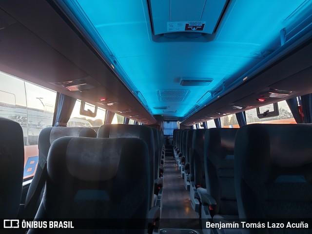 Pullman Bus 433 na cidade de Estación Central, Santiago, Metropolitana de Santiago, Chile, por Benjamín Tomás Lazo Acuña. Número da foto: #10997069.