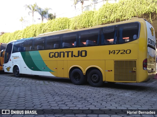 Empresa Gontijo de Transportes 14720 na cidade de Belo Horizonte, Minas Gerais, Brasil, por Hariel Bernades. Número da foto: #10995459.