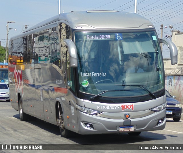 Auto Viação 1001 RJ 108.1099 na cidade de Nova Iguaçu, Rio de Janeiro, Brasil, por Lucas Alves Ferreira. ID da foto: 10998386.