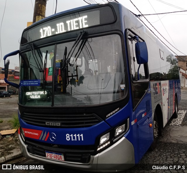 Next Mobilidade - ABC Sistema de Transporte 81.111 na cidade de São Paulo, São Paulo, Brasil, por Cláudio C.F.P.S. Número da foto: #10997435.