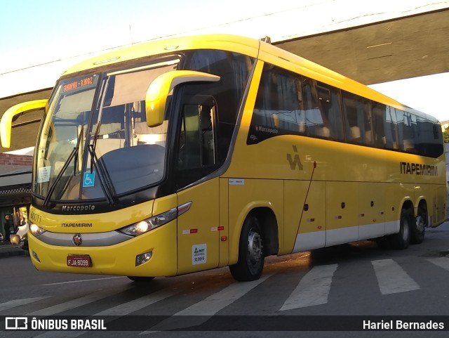 Viação Itapemirim 60011 na cidade de Belo Horizonte, Minas Gerais, Brasil, por Hariel Bernades. ID da foto: 10998442.