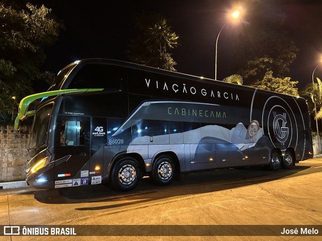 Viação Garcia 86028 na cidade de Maringá, Paraná, Brasil, por José Melo. ID da foto: 10998602.