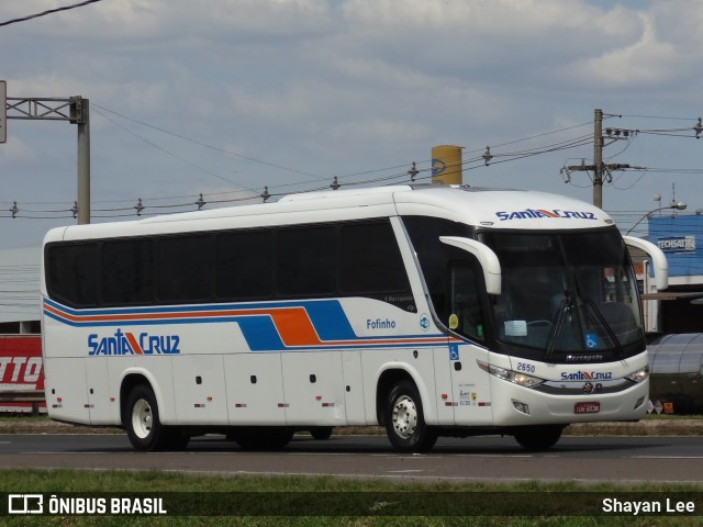 VUSC - Viação União Santa Cruz 2650 na cidade de Canoas, Rio Grande do Sul, Brasil, por Shayan Lee. ID da foto: 10997485.