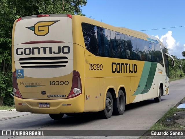 Empresa Gontijo de Transportes 18390 na cidade de Recife, Pernambuco, Brasil, por Eduardo Senna. Número da foto: #10997451.