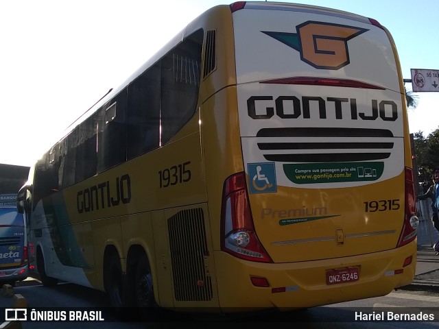 Empresa Gontijo de Transportes 19135 na cidade de Belo Horizonte, Minas Gerais, Brasil, por Hariel Bernades. Número da foto: #10998421.