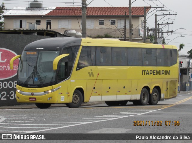 Viação Itapemirim 60033 na cidade de São José dos Campos, São Paulo, Brasil, por Paulo Alexandre da Silva. Número da foto: #10922327.