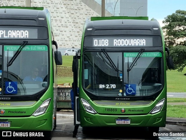 Viação Piracicabana Distrito Federal 118869 na cidade de Brasília, Distrito Federal, Brasil, por Brenno Santos. Número da foto: #10923578.