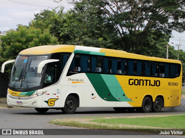 Empresa Gontijo de Transportes 18390 na cidade de Teresina, Piauí, Brasil, por João Victor. ID da foto: 10923337.