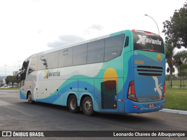 Viação Xavante 18200 na cidade de Brasília, Distrito Federal, Brasil, por Leonardo Chaves de Albuquerque. Número da foto: #10921713.