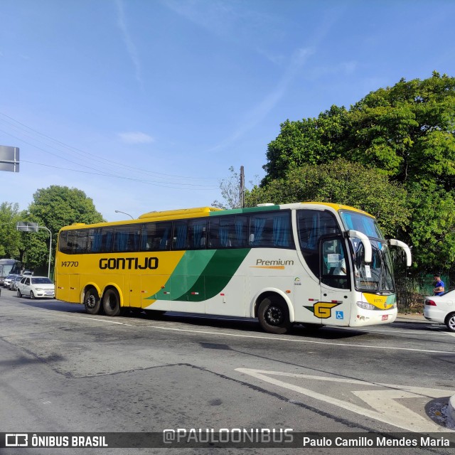 Empresa Gontijo de Transportes 14770 na cidade de São Paulo, São Paulo, Brasil, por Paulo Camillo Mendes Maria. ID da foto: 10923448.