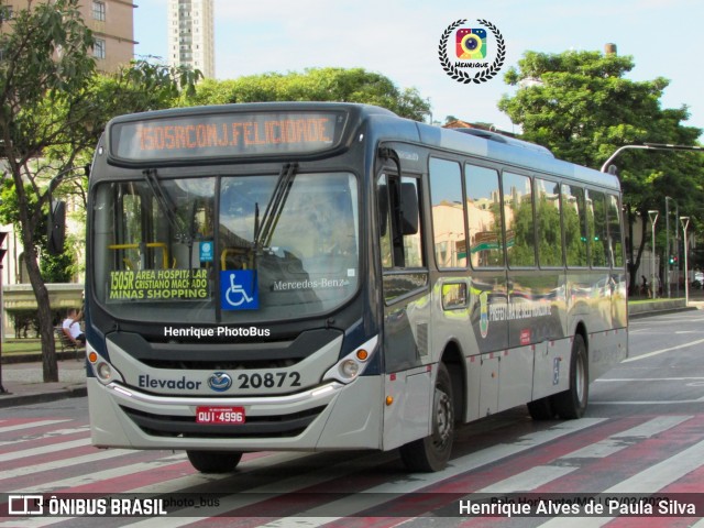 Viação Progresso 20872 na cidade de Belo Horizonte, Minas Gerais, Brasil, por Henrique Alves de Paula Silva. Número da foto: #10921636.