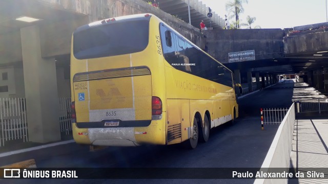 Viação Itapemirim 8635 na cidade de Belo Horizonte, Minas Gerais, Brasil, por Paulo Alexandre da Silva. ID da foto: 10922397.