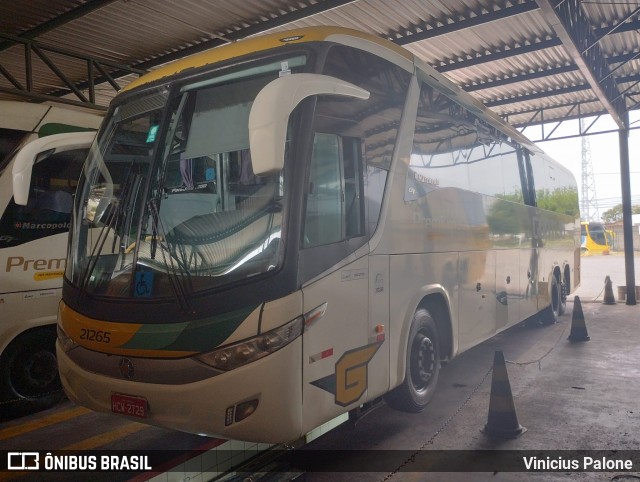 Empresa Gontijo de Transportes 21265 na cidade de Aracaju, Sergipe, Brasil, por Vinicius Palone. ID da foto: 10923738.