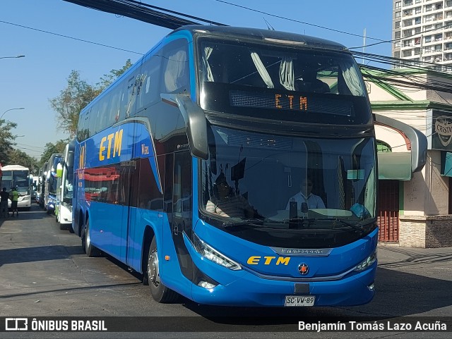 ETM - Empresa de Transporte Maullín 478 na cidade de Estación Central, Santiago, Metropolitana de Santiago, Chile, por Benjamín Tomás Lazo Acuña. Número da foto: #10923052.
