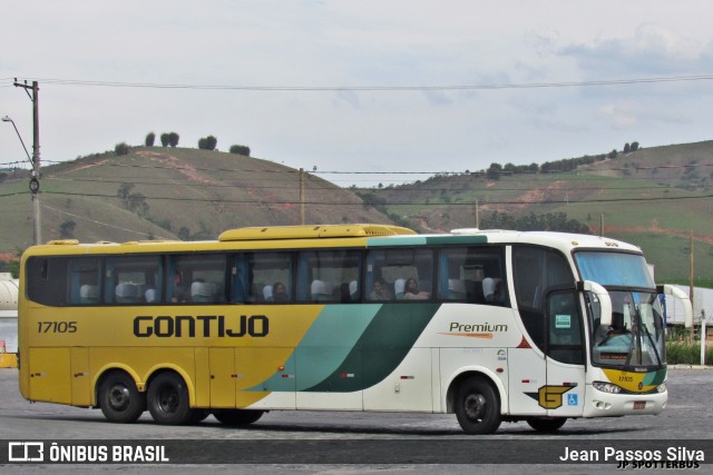 Empresa Gontijo de Transportes 17105 na cidade de Roseira, São Paulo, Brasil, por Jean Passos Silva. Número da foto: #10922021.