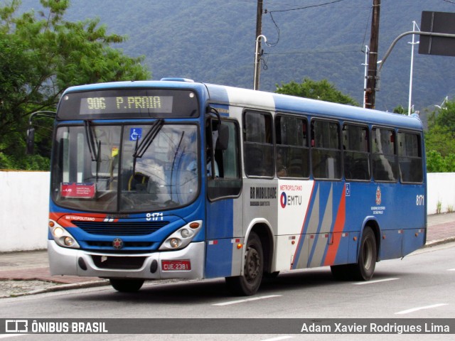 BR Mobilidade Baixada Santista 8171 na cidade de Cubatão, São Paulo, Brasil, por Adam Xavier Rodrigues Lima. Número da foto: #10922312.