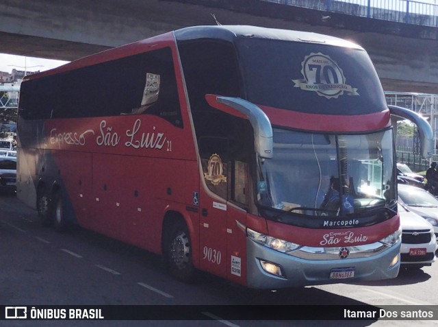 Expresso São Luiz 9030 na cidade de Salvador, Bahia, Brasil, por Itamar dos Santos. ID da foto: 10923110.