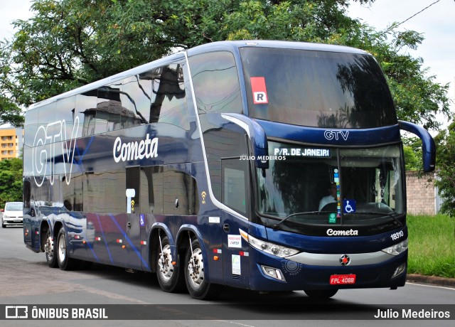 Viação Cometa 18310 na cidade de Campinas, São Paulo, Brasil, por Julio Medeiros. Número da foto: #10921625.