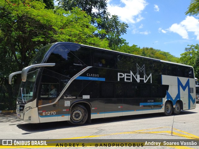Empresa de Ônibus Nossa Senhora da Penha 61270 na cidade de São Paulo, São Paulo, Brasil, por Andrey  Soares Vassão. Número da foto: #10923864.
