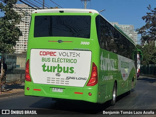 TurBus 3000 na cidade de Estación Central, Santiago, Metropolitana de Santiago, Chile, por Benjamín Tomás Lazo Acuña. Número da foto: #10923023.