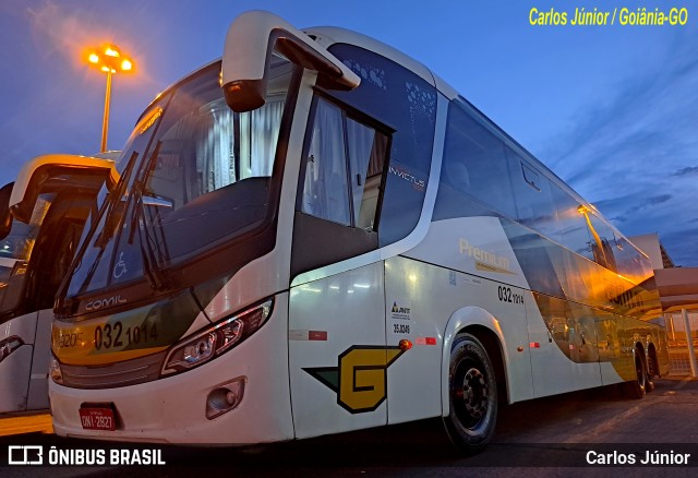 Empresa Gontijo de Transportes 0321014 na cidade de Goiânia, Goiás, Brasil, por Carlos Júnior. Número da foto: #10925393.