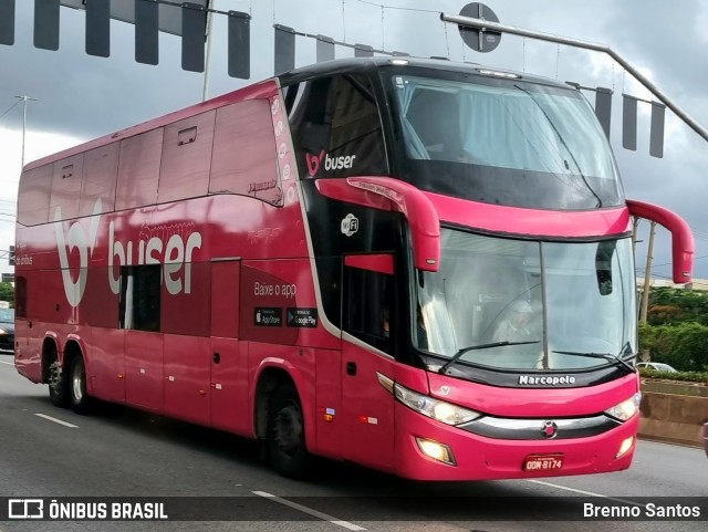 Buser Brasil Tecnologia 8174 na cidade de São Paulo, São Paulo, Brasil, por Brenno Santos. Número da foto: #10927006.
