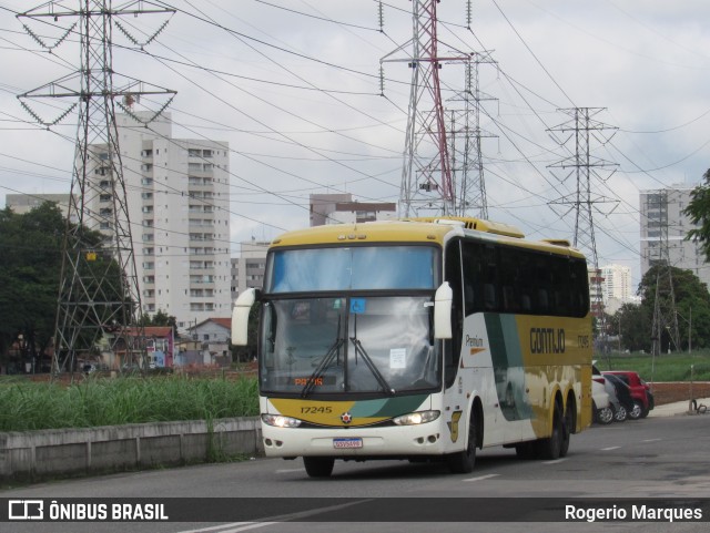 Empresa Gontijo de Transportes 17245 na cidade de São José dos Campos, São Paulo, Brasil, por Rogerio Marques. ID da foto: 10924979.