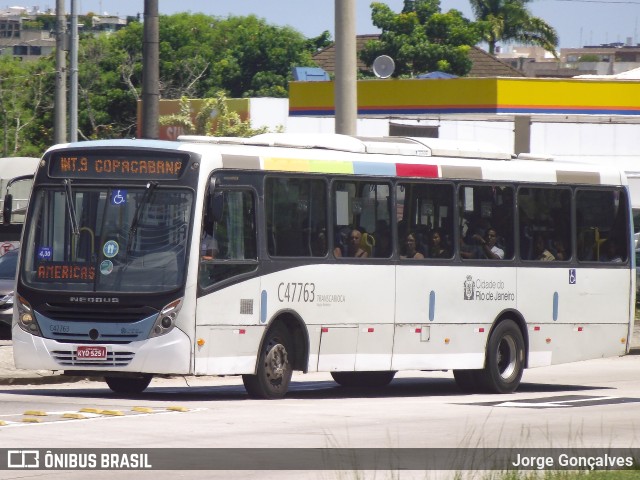 Viação Redentor C47763 na cidade de Rio de Janeiro, Rio de Janeiro, Brasil, por Jorge Gonçalves. Número da foto: #10924663.