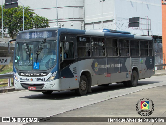 Milênio Transportes 10968 na cidade de Belo Horizonte, Minas Gerais, Brasil, por Henrique Alves de Paula Silva. Número da foto: #10925218.