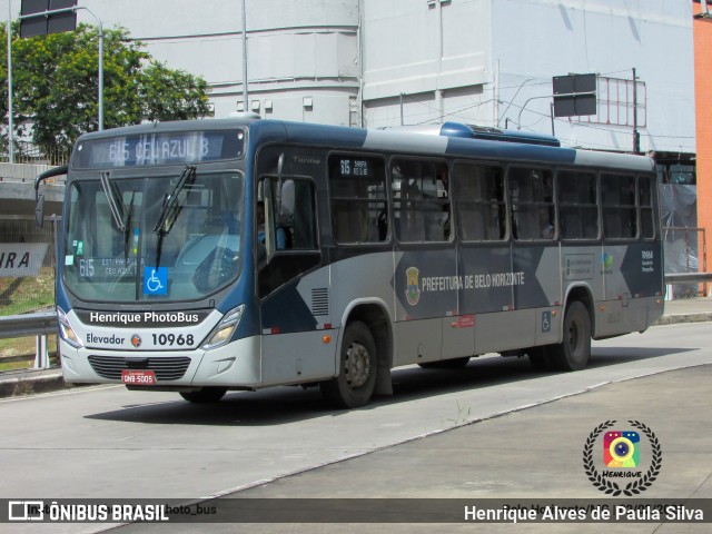 Milênio Transportes 10968 na cidade de Belo Horizonte, Minas Gerais, Brasil, por Henrique Alves de Paula Silva. ID da foto: 10925218.