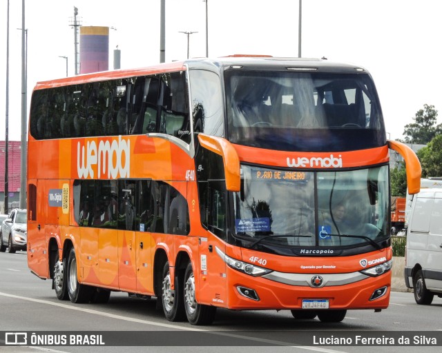 We Mobi 4F40 na cidade de São Paulo, São Paulo, Brasil, por Luciano Ferreira da Silva. Número da foto: #10926176.