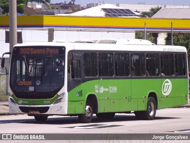 Tijuquinha - Auto Viação Tijuca C50068 na cidade de Rio de Janeiro, Rio de Janeiro, Brasil, por Jorge Gonçalves. Número da foto: #10925588.