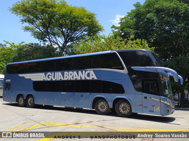 Viação Águia Branca 50580 na cidade de São Paulo, São Paulo, Brasil, por Andrey  Soares Vassão. Número da foto: #10926566.