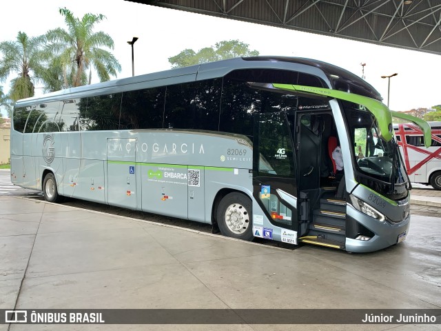 Viação Garcia 82069 na cidade de Bauru, São Paulo, Brasil, por Júnior Juninho. Número da foto: #10924699.