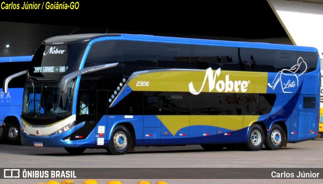 Nobre Turismo 2306 na cidade de Goiânia, Goiás, Brasil, por Carlos Júnior. Número da foto: #10925654.