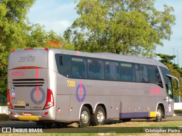 Rota Transportes Rodoviários 7205 na cidade de Aracaju, Sergipe, Brasil, por Cristopher Pietro. ID da foto: 10925864.