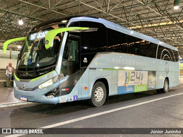 Viação Garcia 82039 na cidade de Bauru, São Paulo, Brasil, por Júnior Juninho. Número da foto: #10924728.