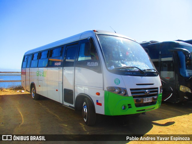 Gal-Bus 212 na cidade de Pichilemu, Cardenal Caro, Libertador General Bernardo O'Higgins, Chile, por Pablo Andres Yavar Espinoza. Número da foto: #10925894.