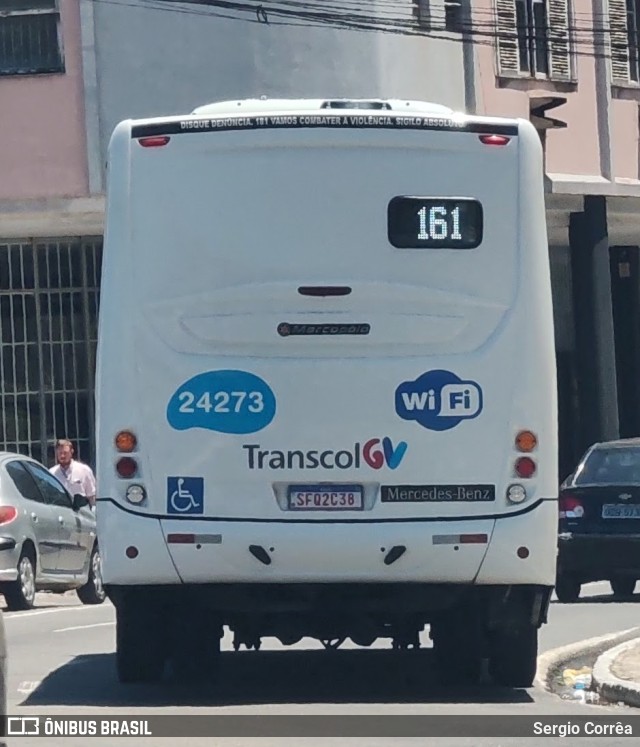 Unimar Transportes 24273 na cidade de Vitória, Espírito Santo, Brasil, por Sergio Corrêa. ID da foto: 10924316.