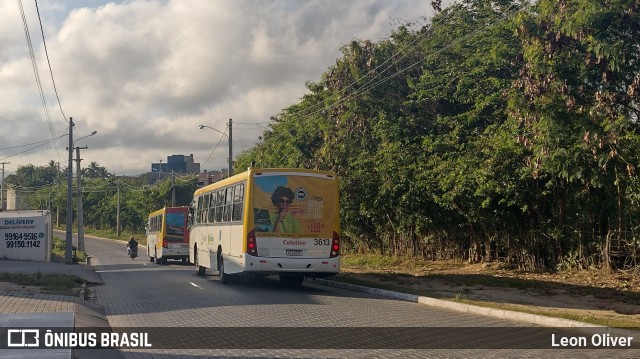 Coletivo Transportes 3613 na cidade de Caruaru, Pernambuco, Brasil, por Leon Oliver. Número da foto: #10924381.
