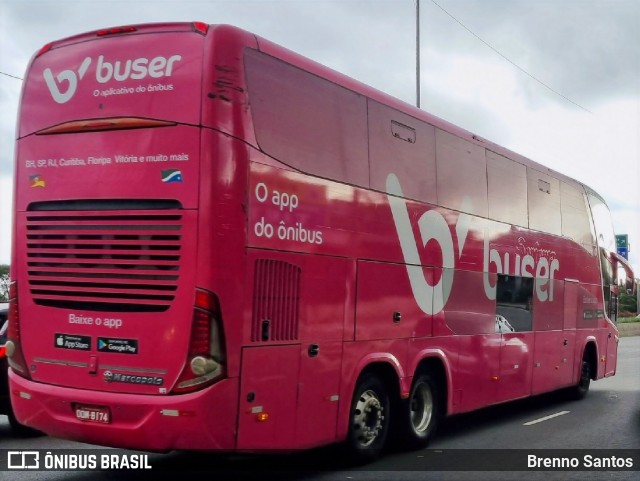 Buser Brasil Tecnologia 8174 na cidade de São Paulo, São Paulo, Brasil, por Brenno Santos. ID da foto: 10927021.