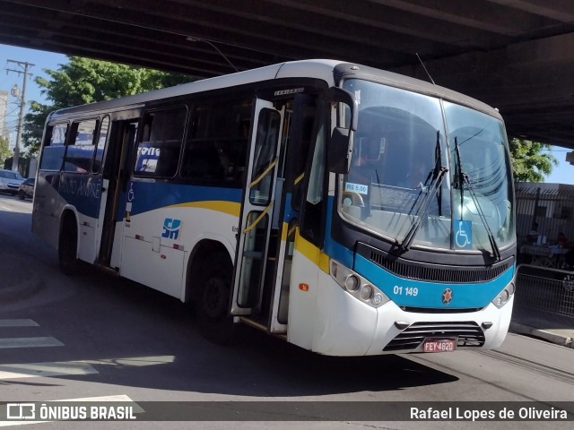 Viação Guaianazes 01 149 na cidade de Santo André, São Paulo, Brasil, por Rafael Lopes de Oliveira. Número da foto: #10928825.