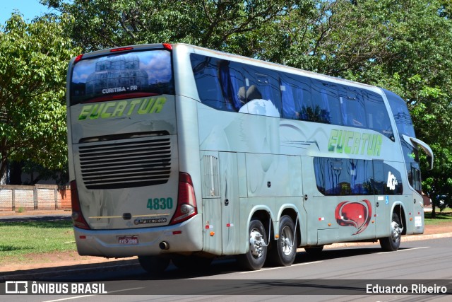 Eucatur - Empresa União Cascavel de Transportes e Turismo 4830 na cidade de Campo Grande, Mato Grosso do Sul, Brasil, por Eduardo Ribeiro. Número da foto: #10927854.