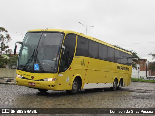 Viação Itapemirim 5043 na cidade de Caruaru, Pernambuco, Brasil, por Lenilson da Silva Pessoa. ID da foto: 10929049.