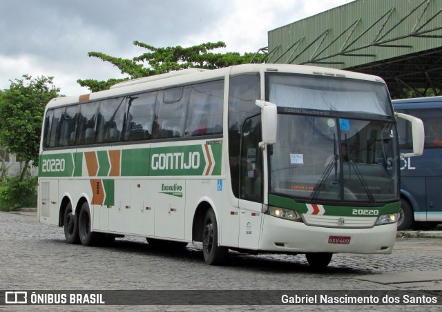 Empresa Gontijo de Transportes 20220 na cidade de Ipiaú, Bahia, Brasil, por Gabriel Nascimento dos Santos. Número da foto: #10927837.